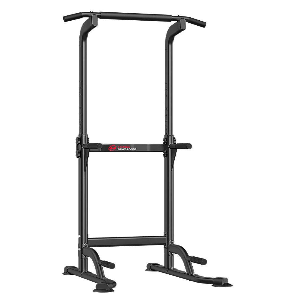 Power Tower Dip Station Pull Up Bar Adjustable Multi-Function Power Tower Abdominal Exercise for Home Fitness Workout Equipment