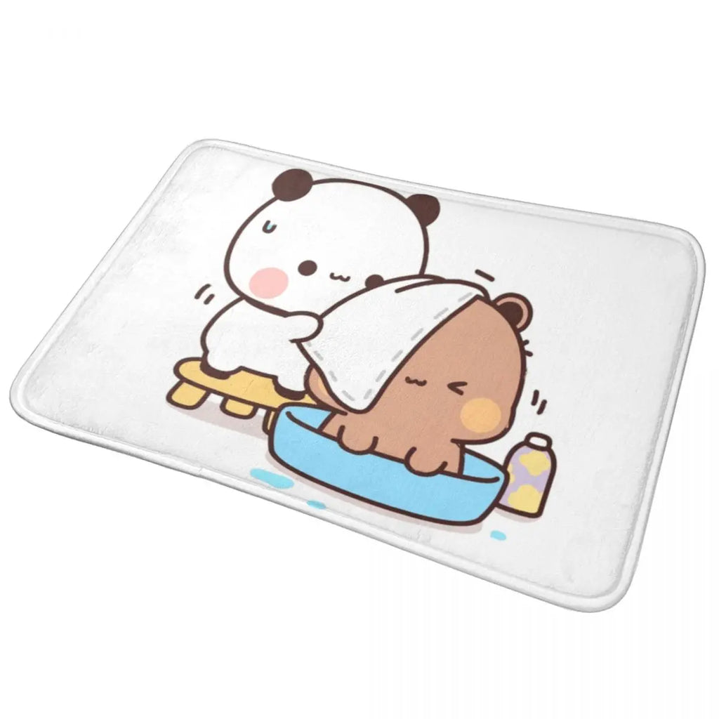 Bubu And Dudu Bath Foot Mat for Shower Home Decor Bear Bath Mat Quick Non Slip