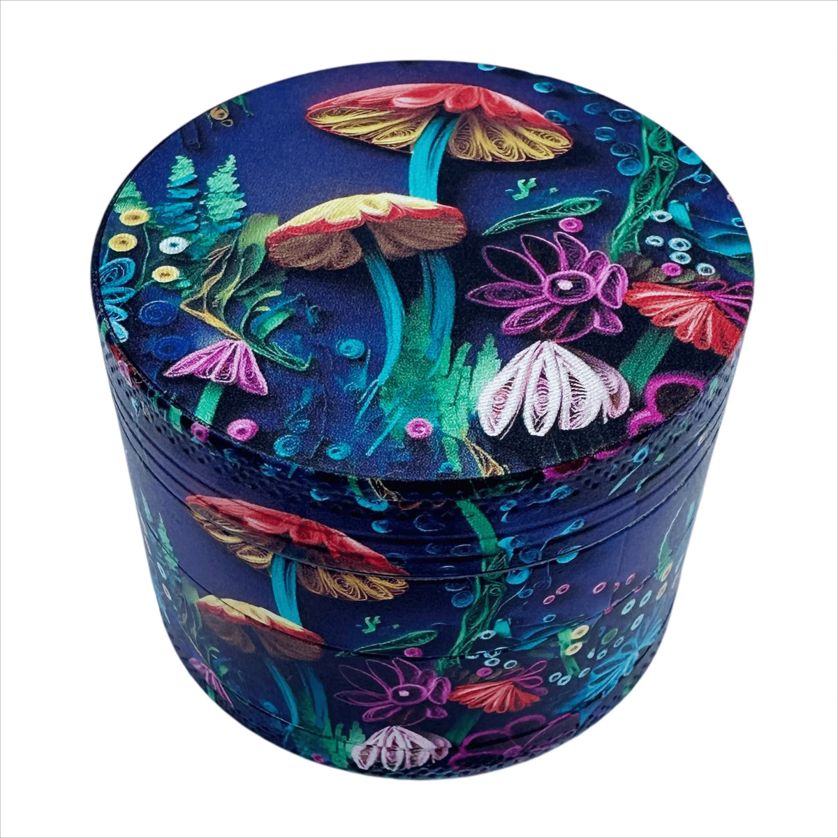 Mushroom Collection Metal Herb Grinder 2inch/50mm