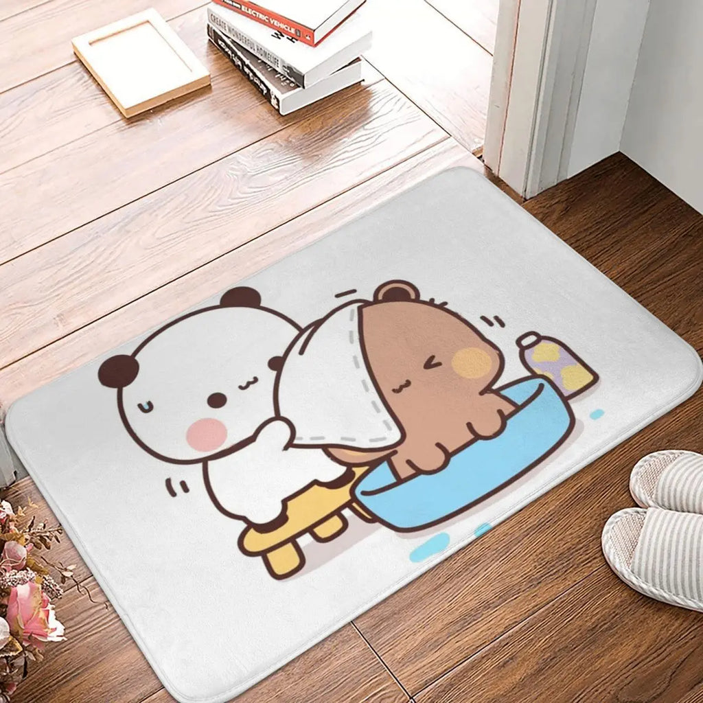 Bubu And Dudu Bath Foot Mat for Shower Home Decor Bear Bath Mat Quick Non Slip