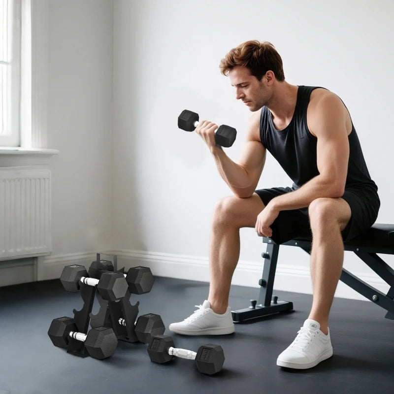 PINGGO Product Features 3-PHASE WORKOUT: These dumbbell sets offer the ability to target specific muscle groups