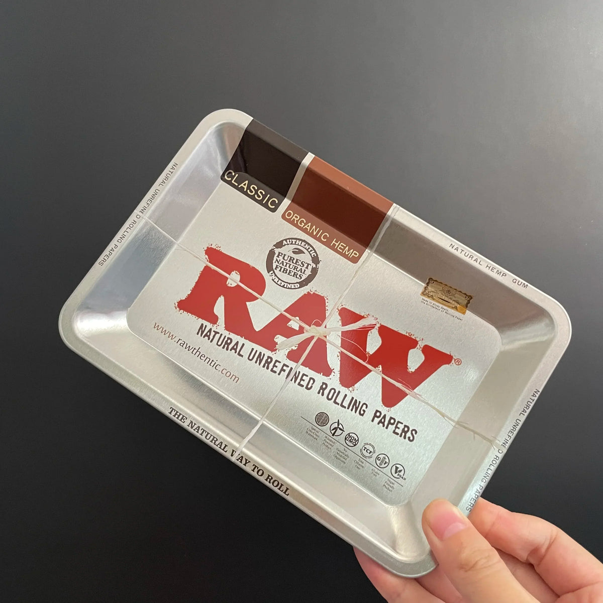 RAW Rolling Tray Multiple Cool Designs Gift  18*12.5cm Smoking Accessories