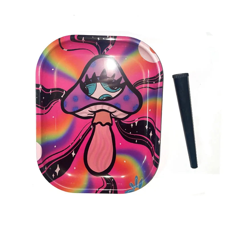 Metal Rolling Tray Variations And Doob Tube Fast Free Postage