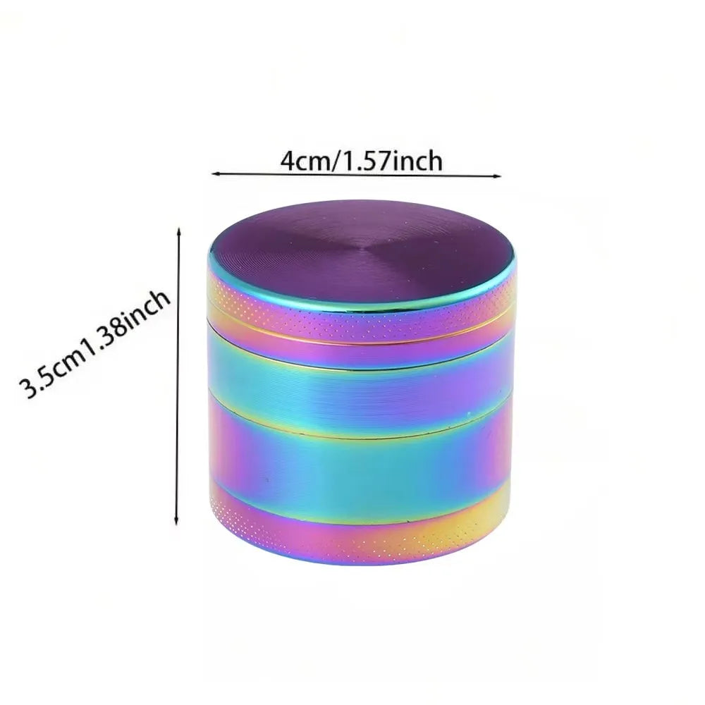 40mm Metal Herb Grinder 4-Layer Spice Pepper Crusher Mill Mortar Cutter Tobacco Raw Grass Grinder Shredder Smoking Accessories