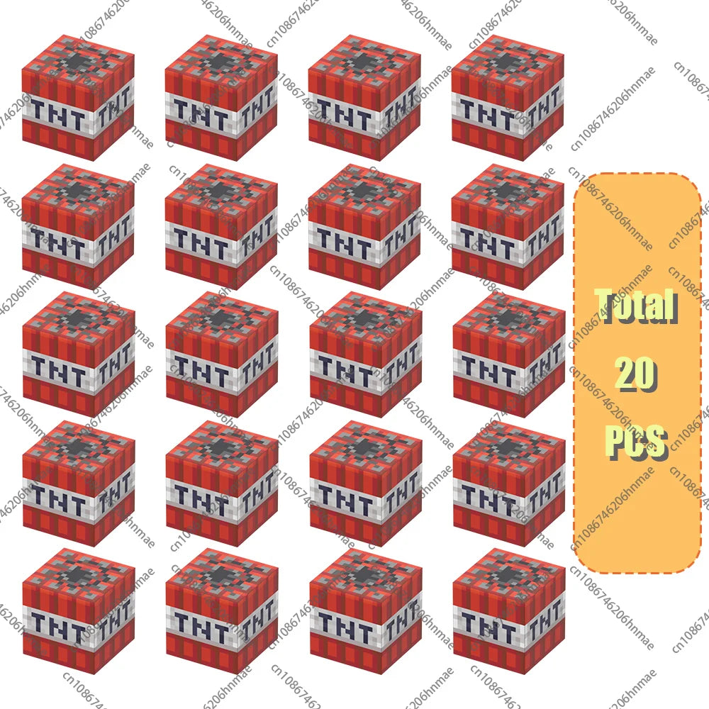 Magnetic Building Blocks Minecraft Mine World Magnet Cube Construction Set Toys