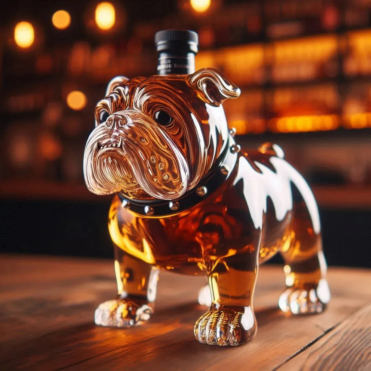Animal Shaped Bottle Glass Whiskey  300/350ml Decanter with Leak-Proof Seal Stop