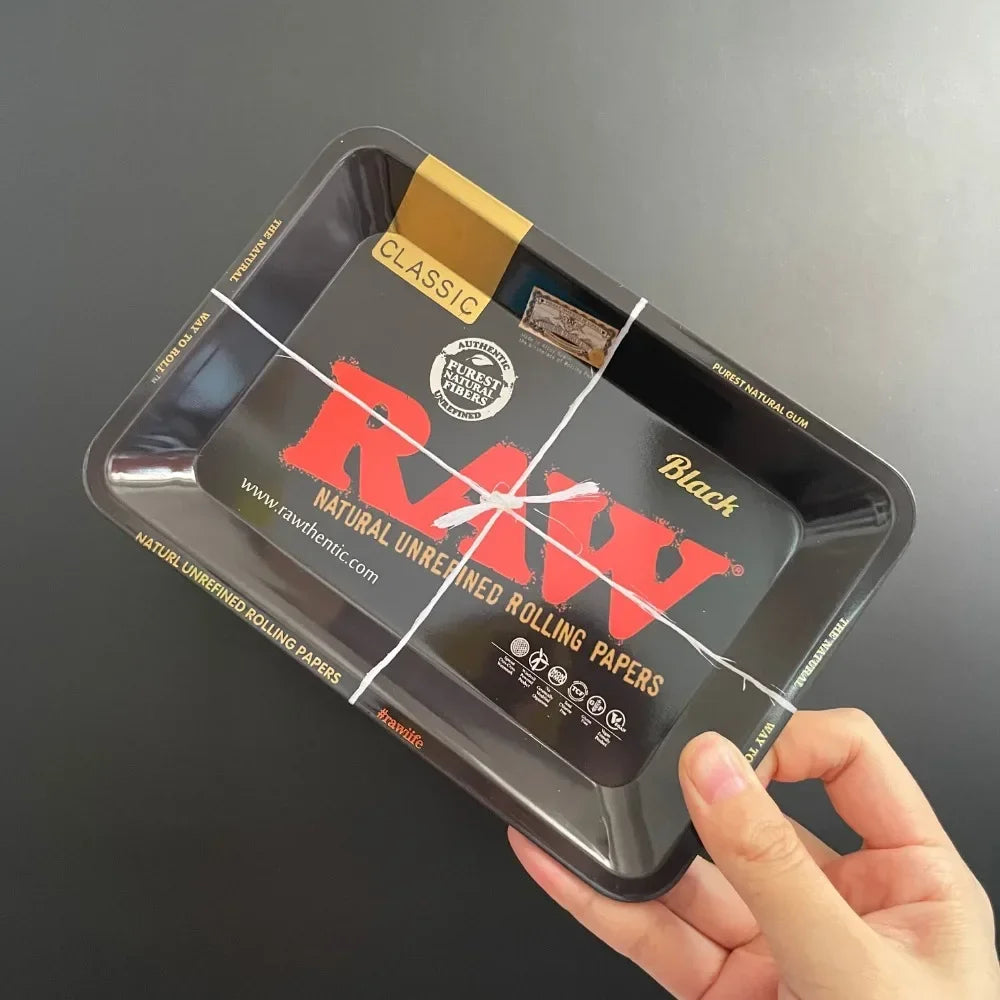 RAW Rolling Tray Multiple Cool Designs Gift  18*12.5cm Smoking Accessories