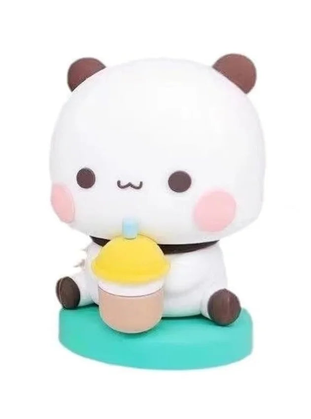 Bubu Dudu Bears Car Dashboard Decorations, Cute Cartoon Statue Bears Panda