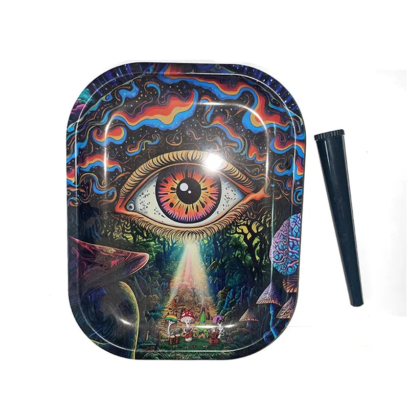 Metal Rolling Tray Variations And Doob Tube Fast Free Postage