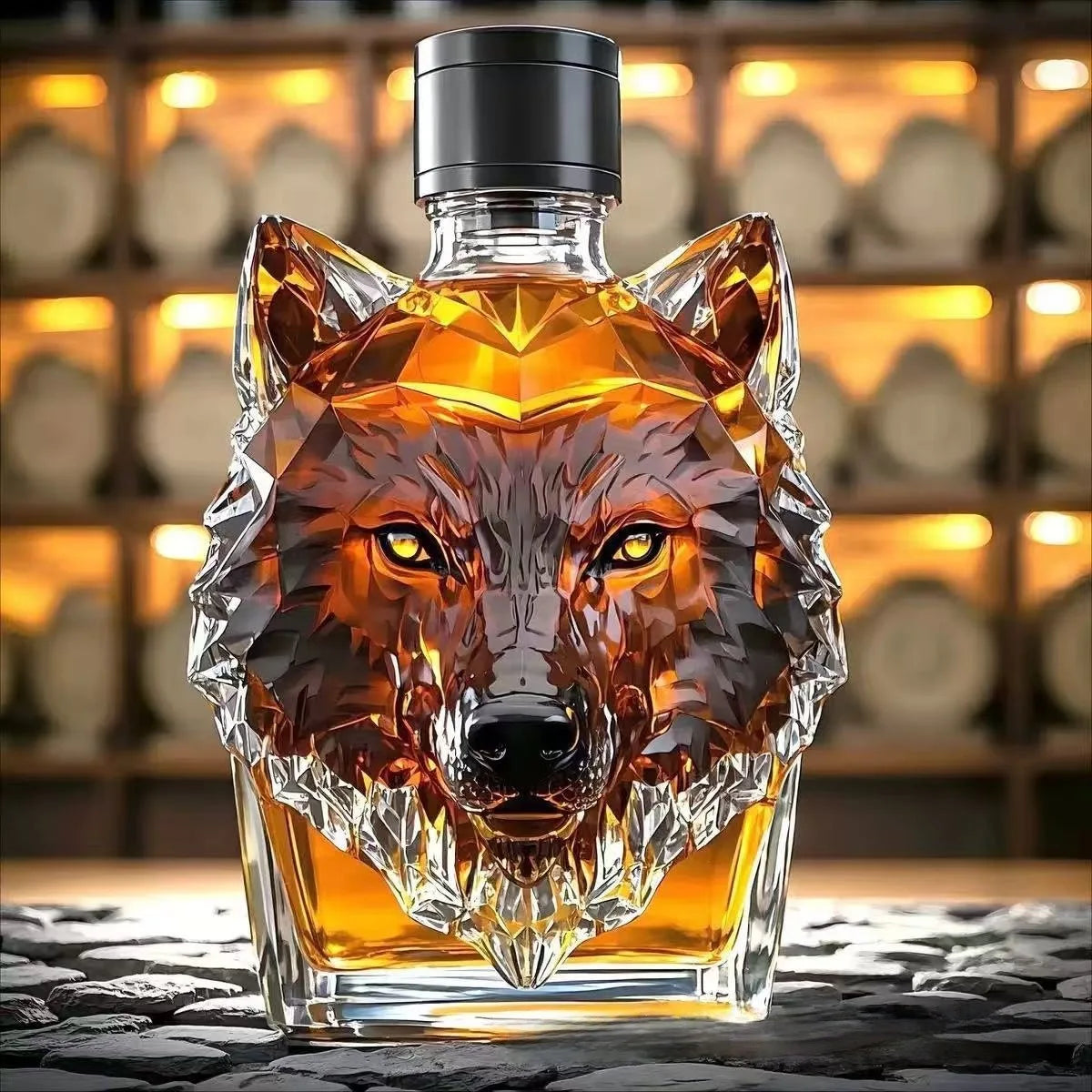 Hot Funny Shark Whiskey Bottle Middle Finger Turtle Whiskey Glass Decanter Home Decor Animal Wine Bottle Statue Collection Toy