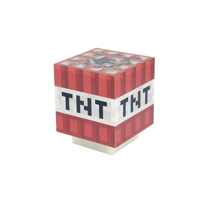 Minecraft TNT Light with Official Game Sounds Handheld Light Room Decor Kids