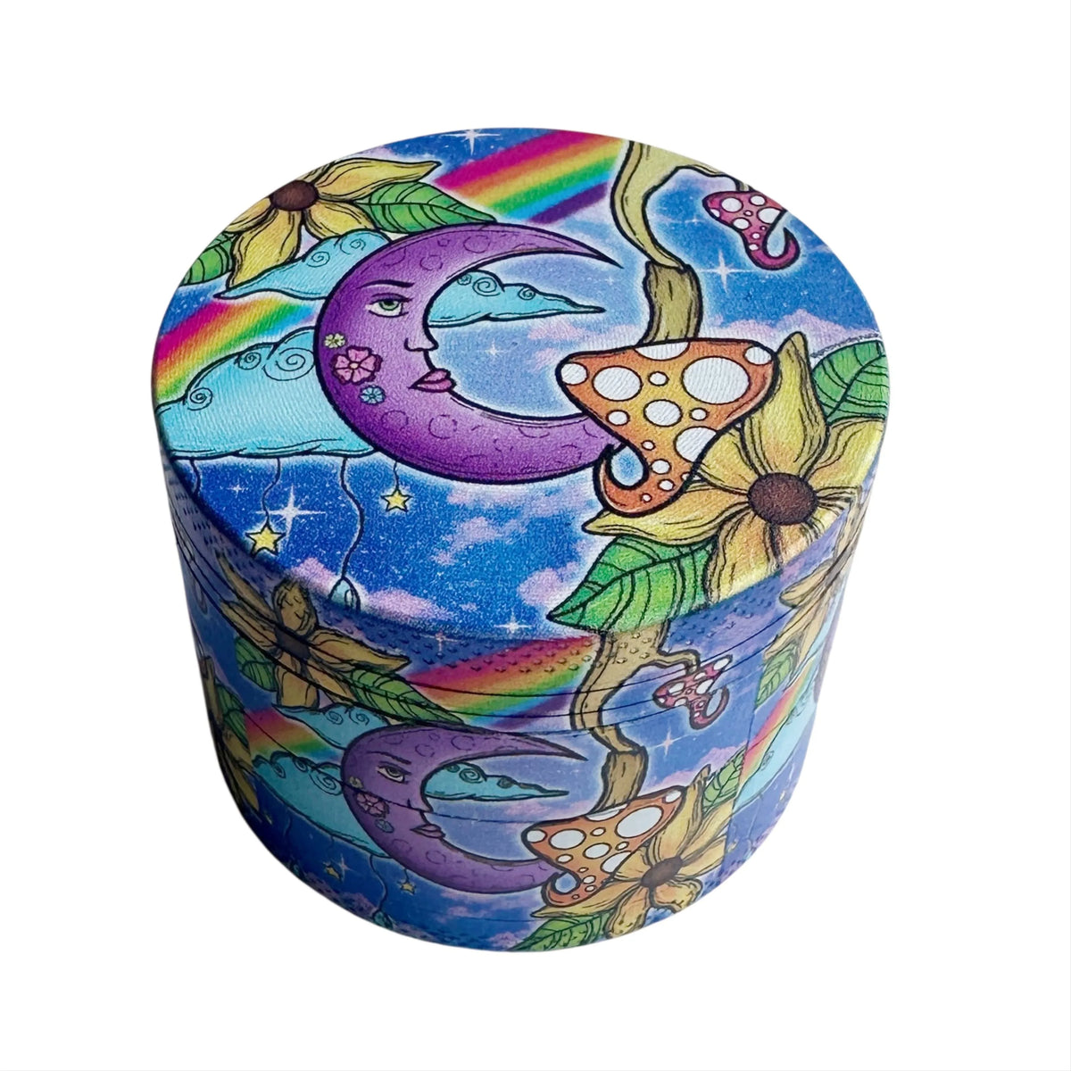 Mushroom Collection Metal Herb Grinder 2inch/50mm