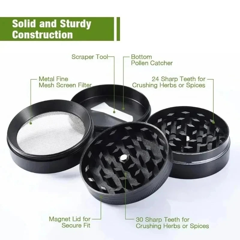 Astronaut Metal Grinder 50mm Tobacco Crusher 6-10 Days Free Fast Postage