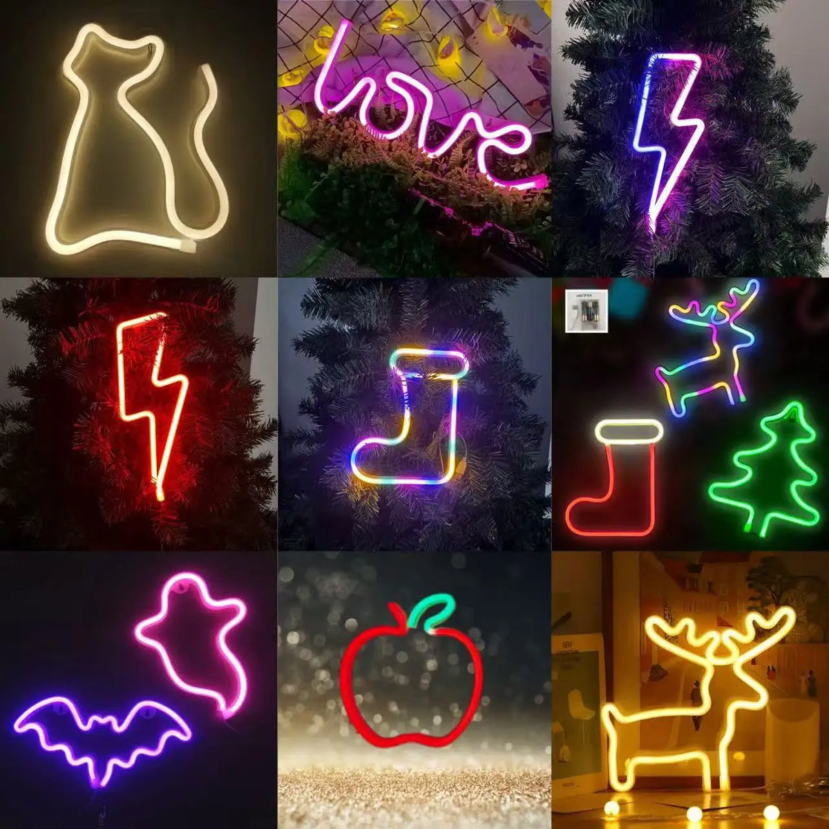 LED Neon Light, Suitable for Colorful Party Decoration,