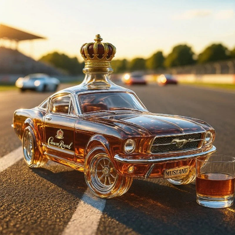 Police Car Whiskey Bottle Creative Car Model Wine Glass Bottle Funny Transparent Whiskey Decanter Whiskey Bottle Bar Decor Gifts