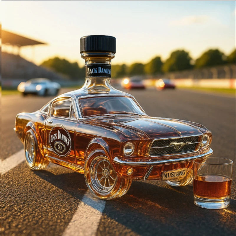 Police Car Whiskey Bottle Creative Car Model Wine Glass Bottle Funny Transparent Whiskey Decanter Whiskey Bottle Bar Decor Gifts