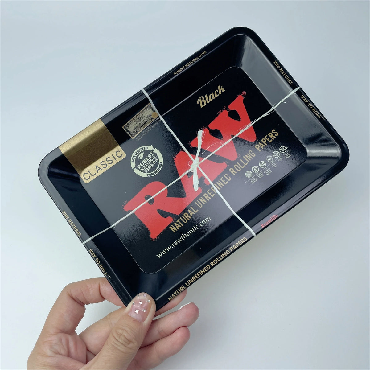RAW Rolling Tray Multiple Cool Designs Gift  18*12.5cm Smoking Accessories
