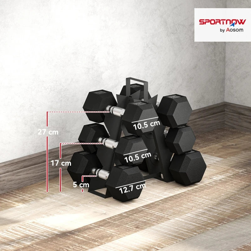 PINGGO Product Features 3-PHASE WORKOUT: These dumbbell sets offer the ability to target specific muscle groups
