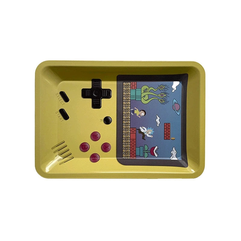 Cigar Rolling Tray Metal Storage Container Tinplate  Size 18x12.5cm