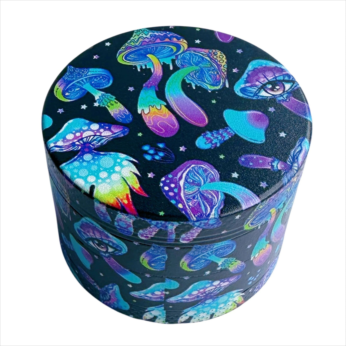 Mushroom Collection Metal Herb Grinder 2inch/50mm