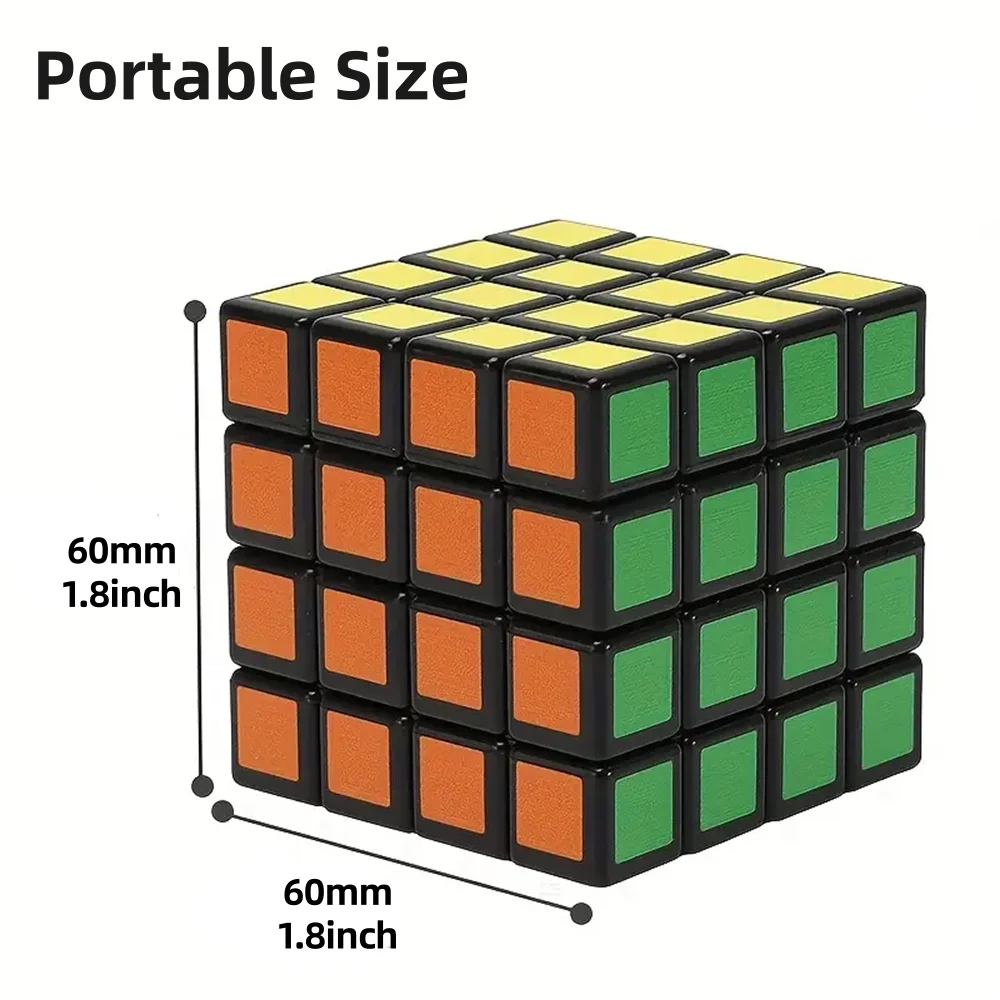 Magnet Magic Cube Four Layers Grinder Multifunctional 1.8Inch Magic Cube Grinder