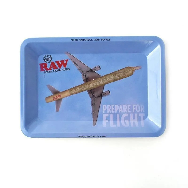 Metal Rolling Tray Tobacco  Free Shipping Plate Cigar Smoking 180*125mm