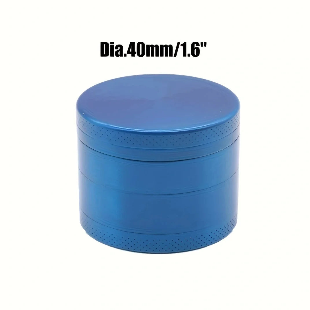 40mm Metal Herb Grinder 4-Layer Spice Pepper Crusher Mill Mortar Cutter Tobacco Raw Grass Grinder Shredder Smoking Accessories
