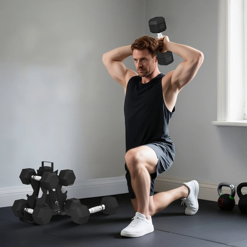 PINGGO Product Features 3-PHASE WORKOUT: These dumbbell sets offer the ability to target specific muscle groups