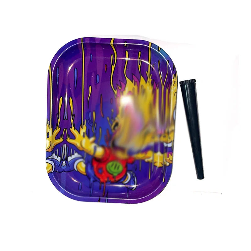 Metal Rolling Tray Variations And Doob Tube Fast Free Postage