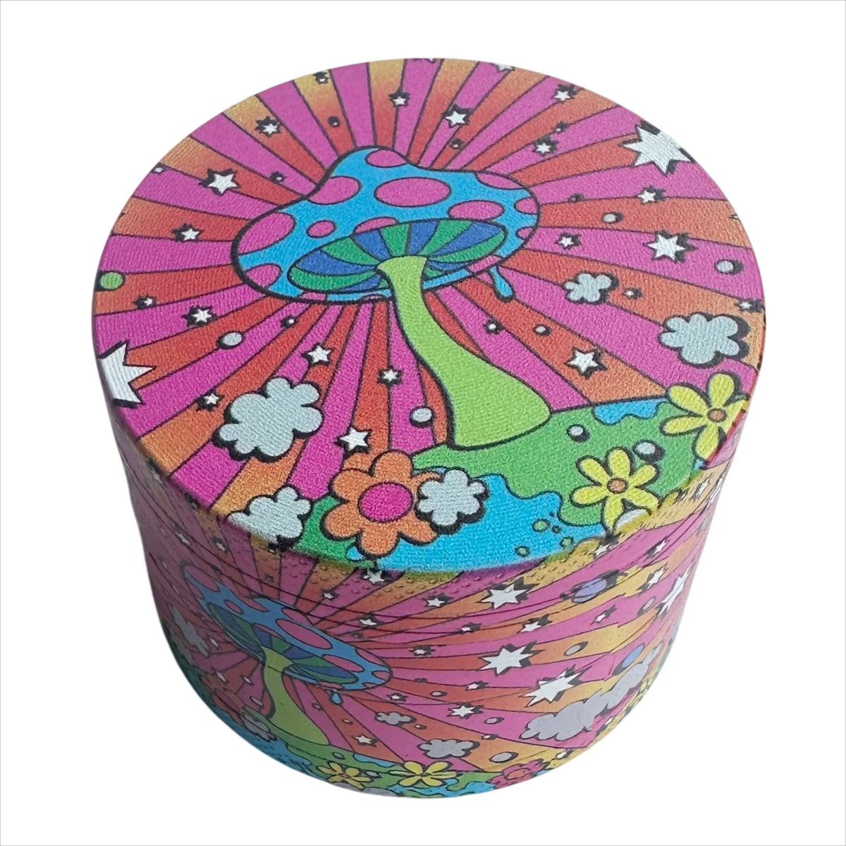 Mushroom Collection Metal Herb Grinder 2inch/50mm