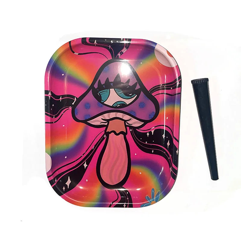 Metal Rolling Tray Variations And Doob Tube Fast Free Postage
