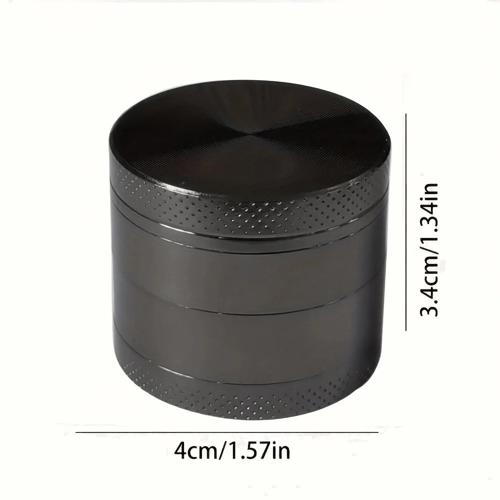 40mm Metal Herb Grinder 4-Layer Spice Pepper Crusher Mill Mortar Cutter Tobacco Raw Grass Grinder Shredder Smoking Accessories