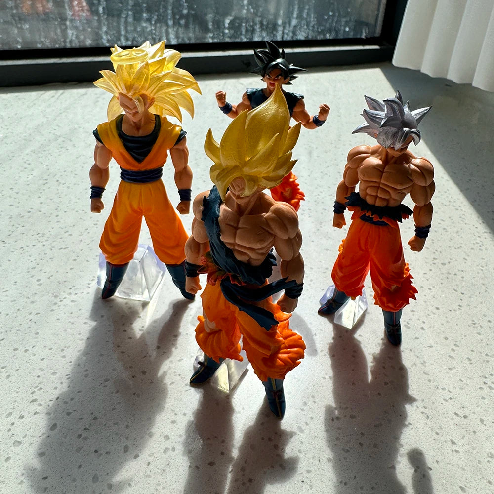 Original Dragon Ball HG Series Gacha Toys Son Goku Anime Figure Model Ornaments Toys