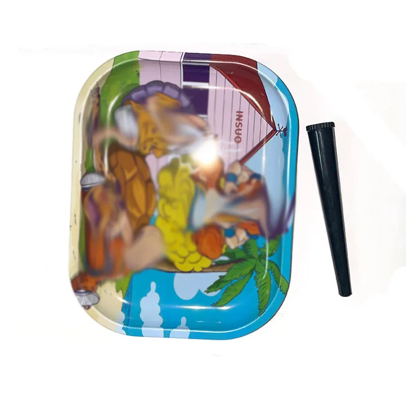 Metal Rolling Tray Variations And Doob Tube Fast Free Postage