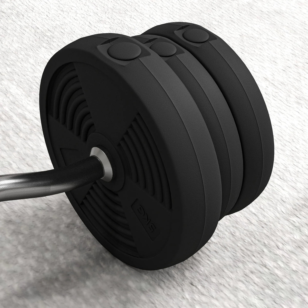 SPORTNOW 25kg Barbell Weights Set, Adjustable Gym Weights up to 80kg with 4ft Curl Bar and Non-slip Handle for Home Gym