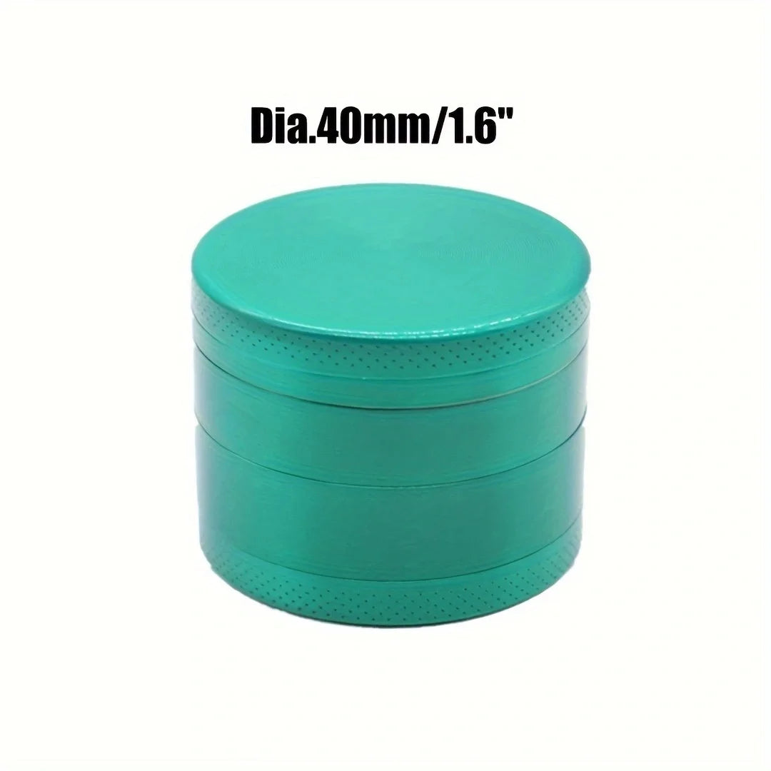40mm Metal Herb Grinder 4-Layer Spice Pepper Crusher Mill Mortar Cutter Tobacco Raw Grass Grinder Shredder Smoking Accessories